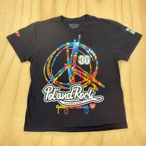 Official Pol'and'Rock Festival 2024 T-Shirt 30th Anniversary Black Unisex L
